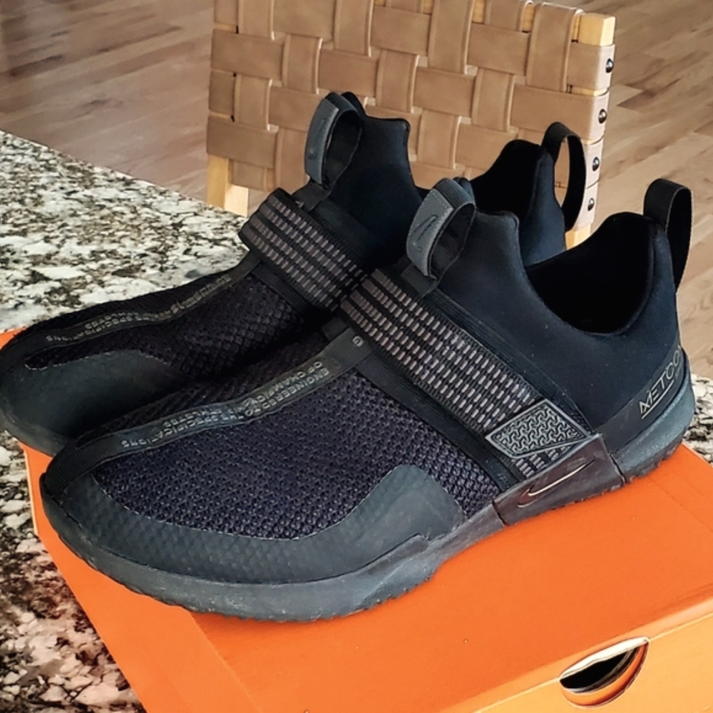 Nike Metcon Sport "Black Anthracite" Training Shoes, AQ7489-003, Mn 8.5, EUC